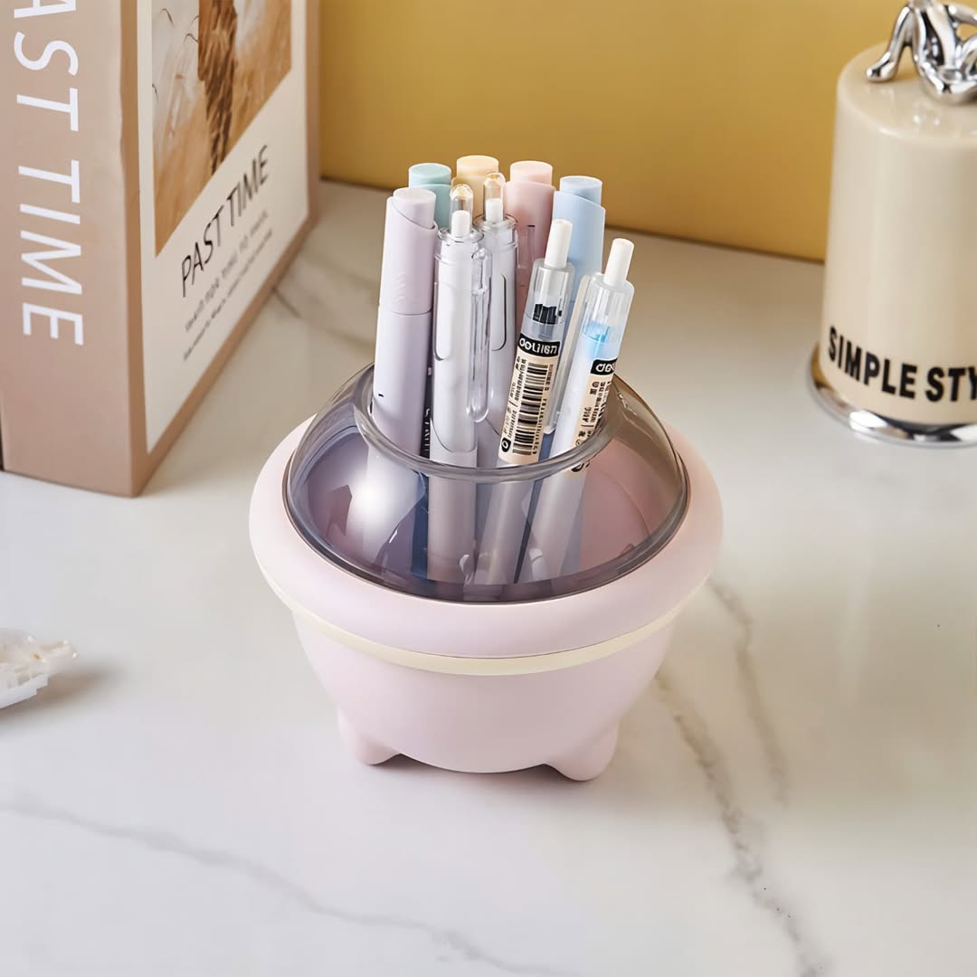 Multipurpose Stationary Storage Box, Makeup Brush Holder, Creative Pen Pencil Holder, Makeup Storage Container Multipurpose Stationary Storage Box, Makeup Brush Holder, Creative Pen Pencil Holder, Makeup Storage Container
